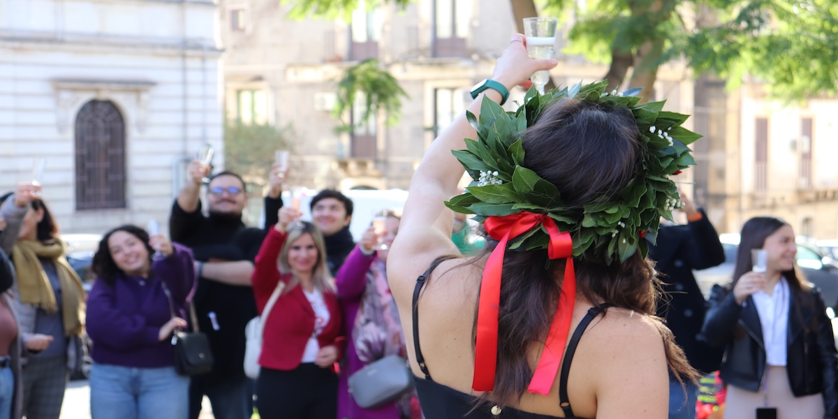 Maria Natasha e la sua laurea a tema Natrix