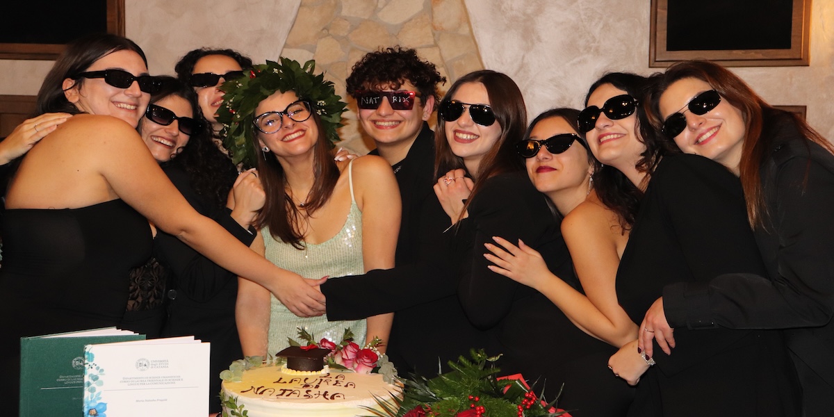 Maria Natasha e la sua laurea a tema Natrix